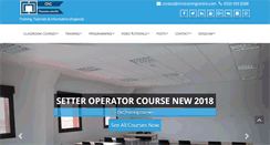 Desktop Screenshot of cnctrainingcentre.com